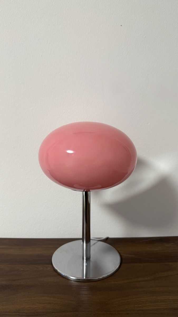 Lampade: Tischleuchte Glas Kugelform pink – Usato da Zürich venduto da Julia_Ch 2