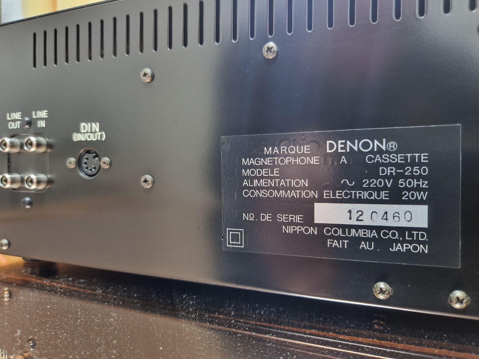 Denon Registratori: Denon DR-250 – Usato da Arbon venduto da Mayak_Sound 8