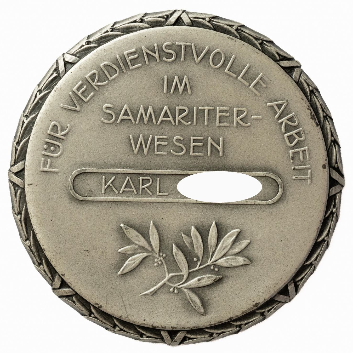 Medaglie: Medaille SCHWEIZERISCHER SAMARITERBUND Henry Dunant Silber – Usato da Rotkreuz venduto da Swiss-Coins 1