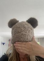 Warme Wintermuetze von Barts mit Bommel, Braun, One Size