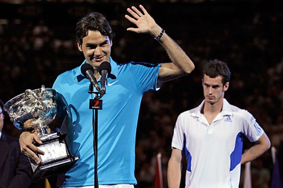 Nike Magliette Polo: Roger Federer Grösse L Nike Australian Open Titel – Nuovo (secondo la descrizione) da Freienstein venduto da Golfbueb 1