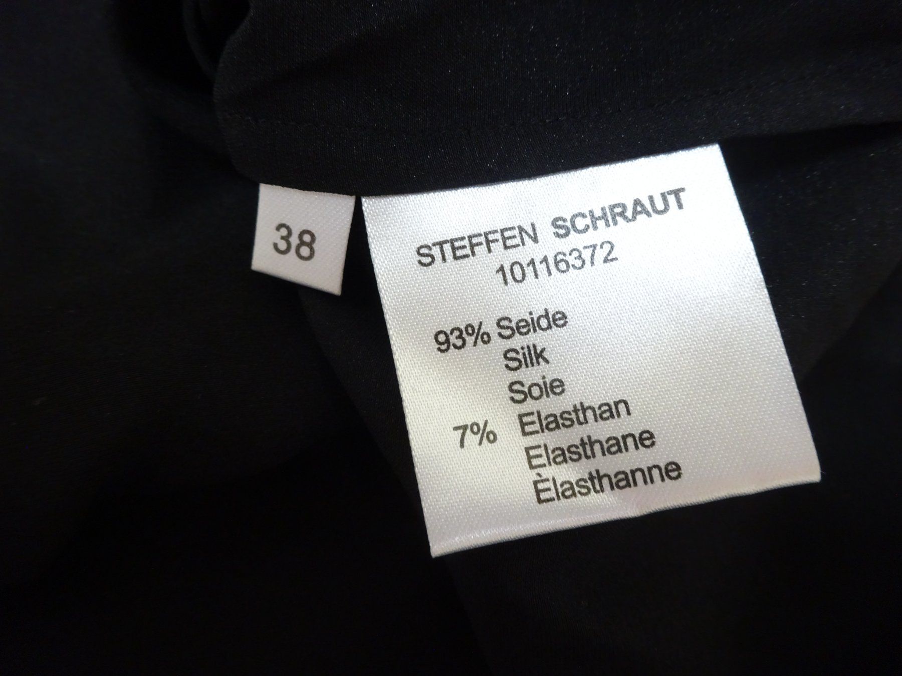 Steffen Schraut Top: Steffen Schraut - Neues, elastisches Seidentop - Grösse 38 – Nuovo (secondo la descrizione) da Zofingen venduto da Justizia_01 3