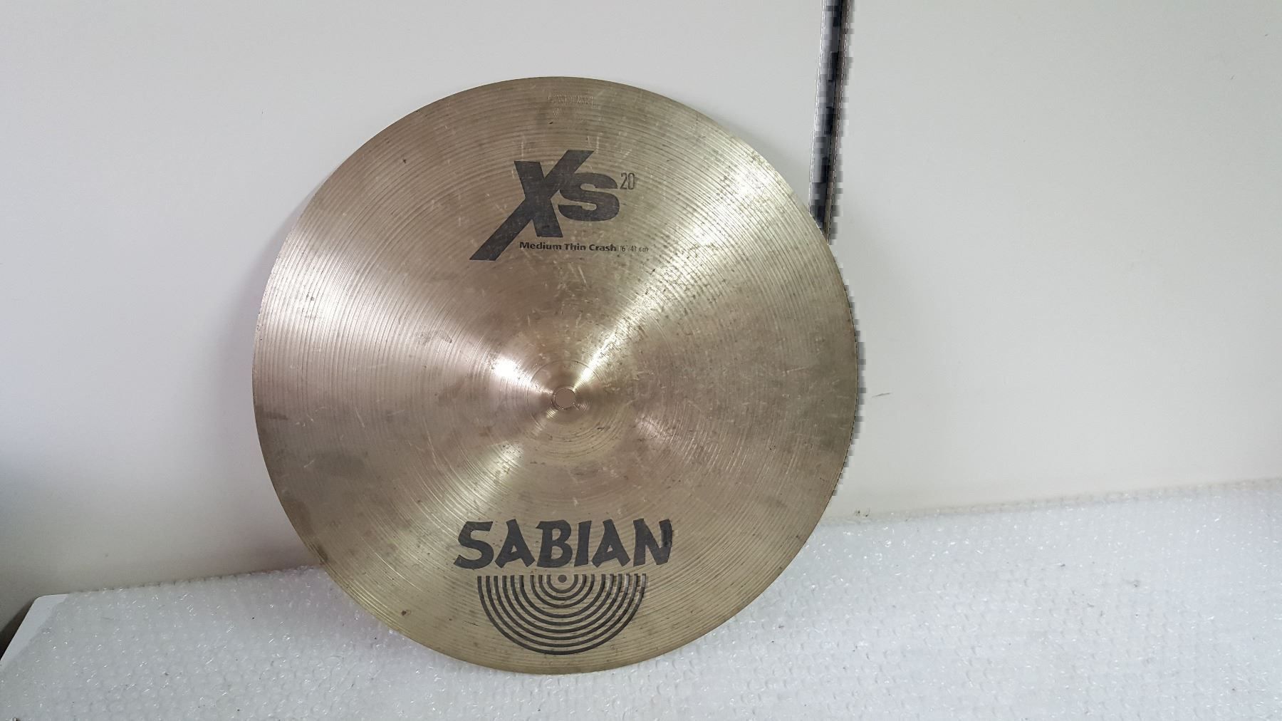 Sabian Strumenti musicali: 16" medium thin crash sabian xs20 – Usato da Glattbrugg venduto da Swissmusik