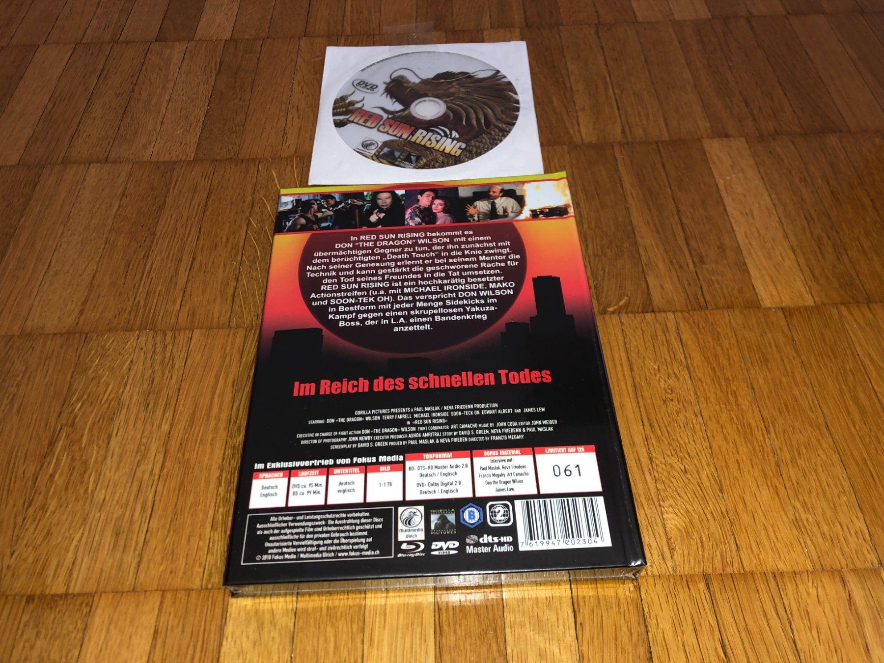 Red Sun Rising - MEDIABOOK - C - UNCUT (Neu und originalverpackt) in ...