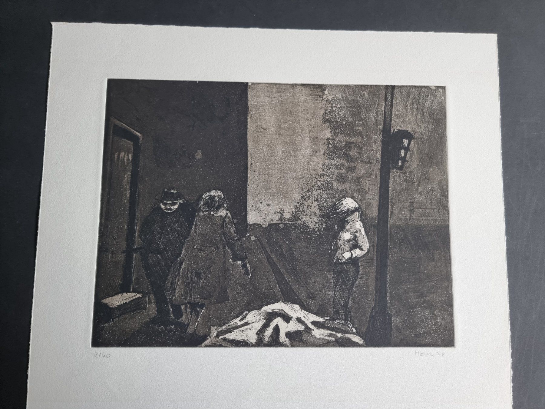 Grafica & Litografie: HANS BACH RADIERUNG SIGNIERT NUMMERIERT – Usato da Gersau venduto da grafik-kunst 1