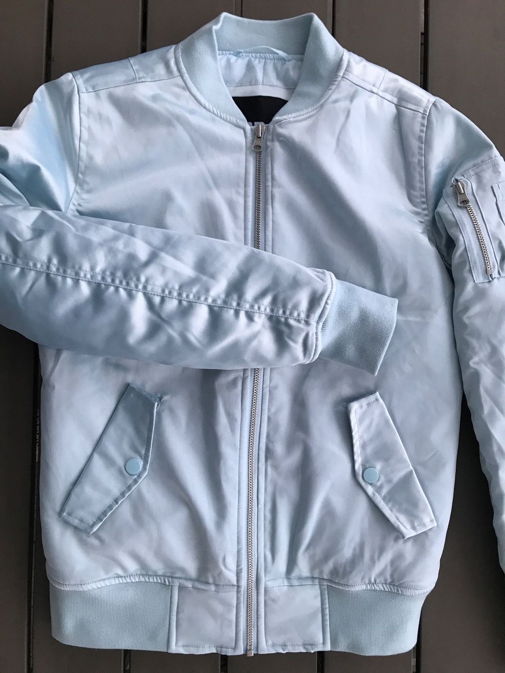 Urban Outfitters Giacche: Urban Classics Jacke in hellblau, Gr. S – Nuovo (secondo la descrizione) da Ebnat-Kappel venduto da Molton 1
