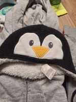 gefütterte Pinguin Mütze, Grösse 41 Top Zustand