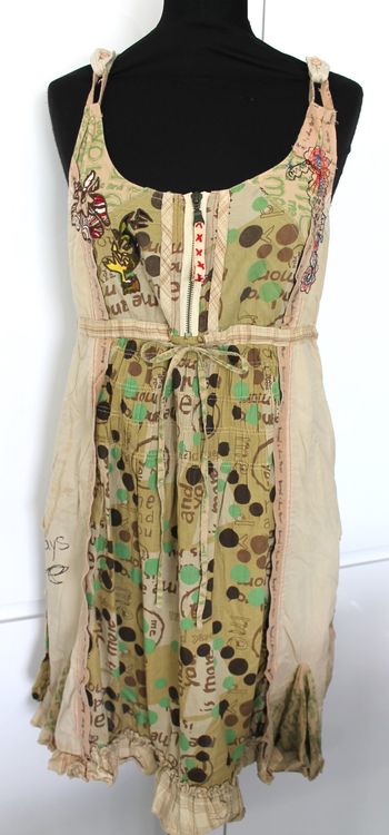 Robe Desigual Multicolore Taille XL (42) – Longueur 93 Cm – Occasion Très Bon État