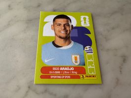Panini FIFA Fussball WM 2026 Sticker Maxi Araujo Uru 16