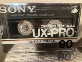 6 Stück Sony UX Pro 90 Kassetten NEU