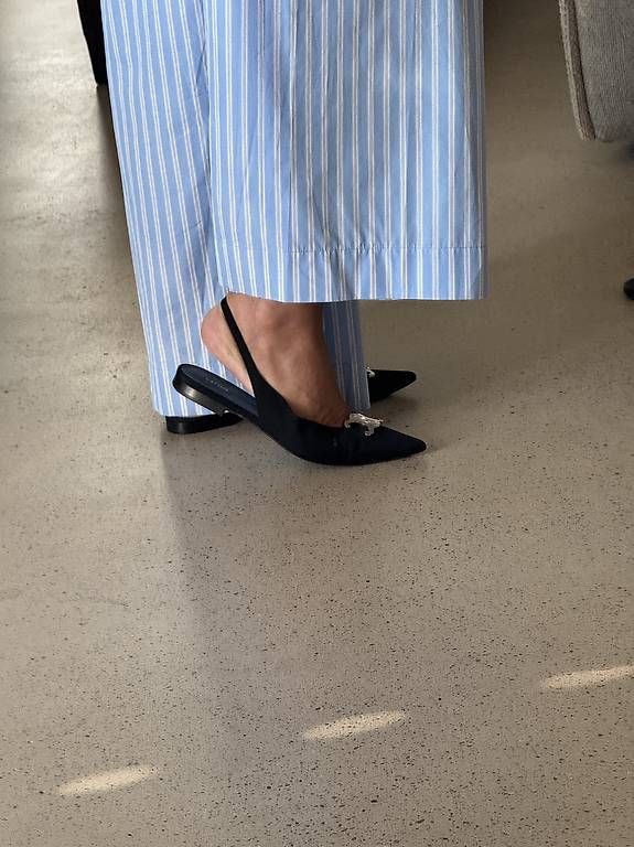 Celine Damenschuhe: Celine Slingback Flats  Triomphe Buckle  EU 38 – Gebraucht aus Zürich von Vee_8003 1
