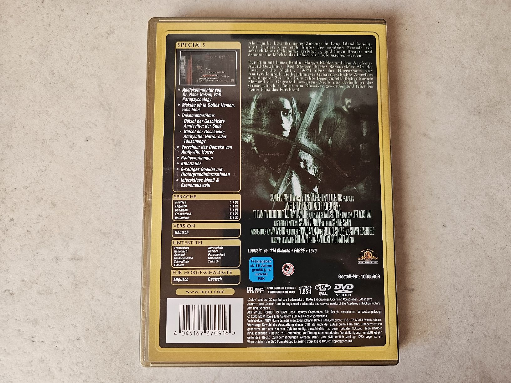 Alle DVDs: Amityville Horror  /  Gold Edition – Gebraucht aus Schneisingen von backstore24 1