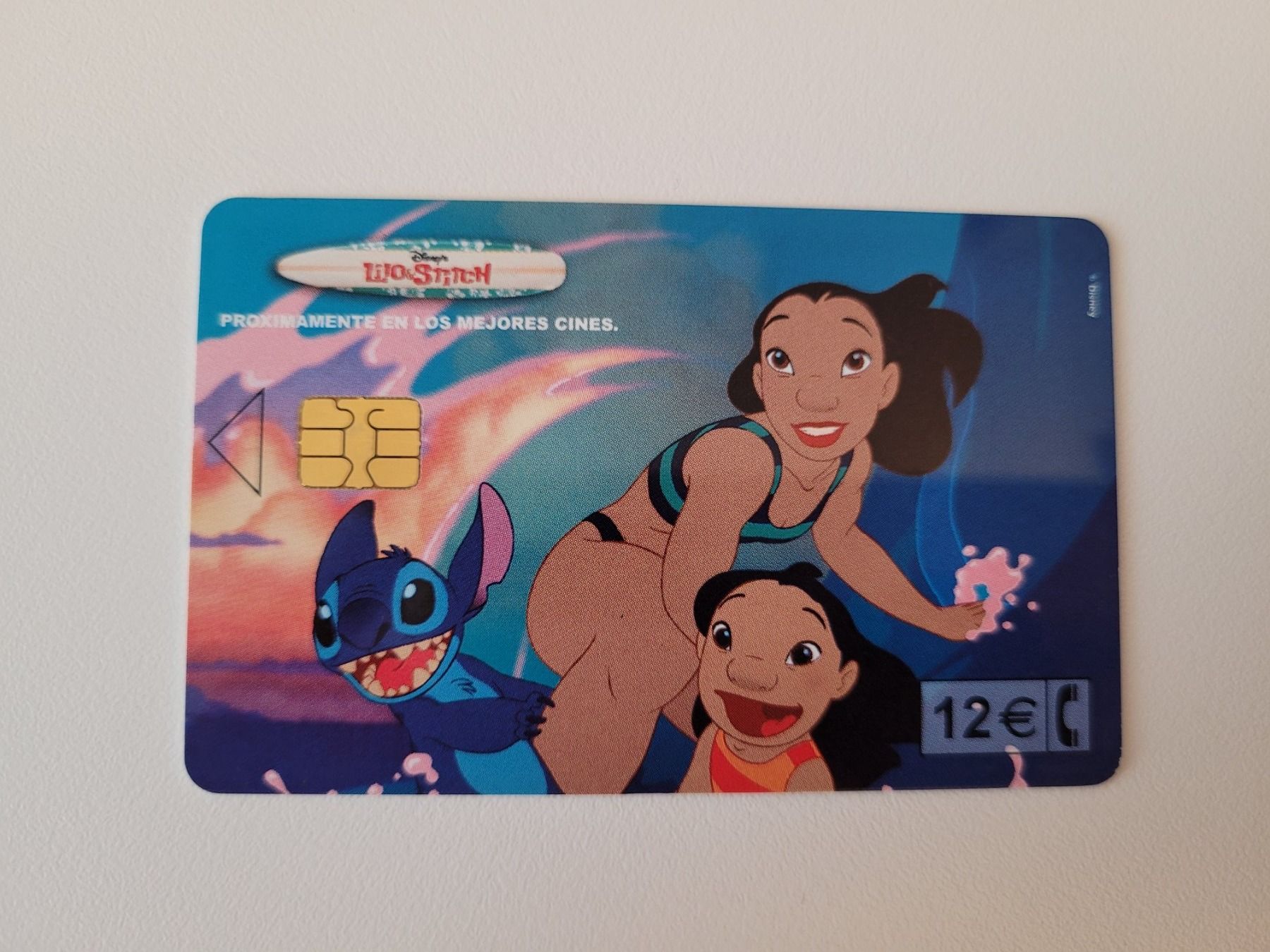 Telefon- & Taxkarten: Telefonkarte Spanien "Lilo Stich" – Gebraucht aus Inwil von Flower2325
