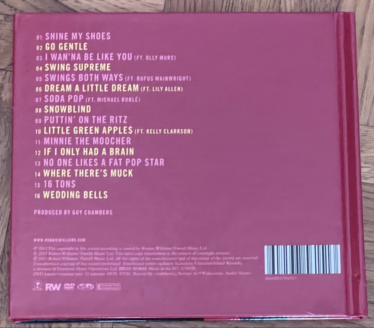 CDs: Robbie Williams Swings Both Ways – D'occasion à Dino par ani_ypr9 4