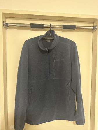 Herren Fleece Pullover Norrona Dunkelblau Grösse L guter Zus