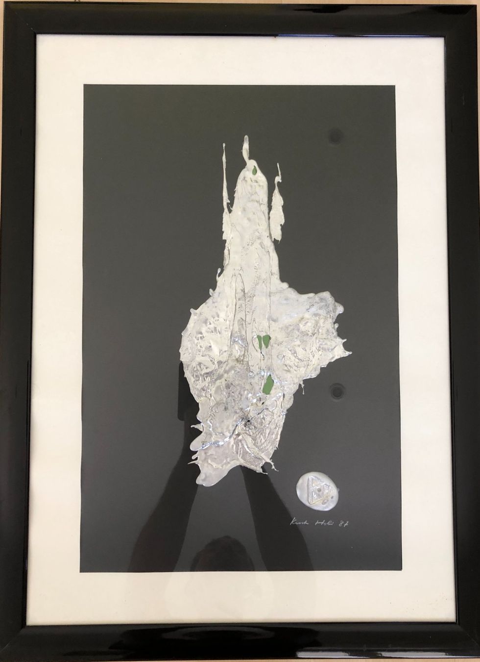 Foto & Immagini: Bild "Metall 2" Bleiguss sign. und dat. Kurt Holi 87 – Usato da Oftringen venduto da the_white_house