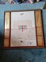 Gerahmte Collage Feder Noten Schrift 🖼️
