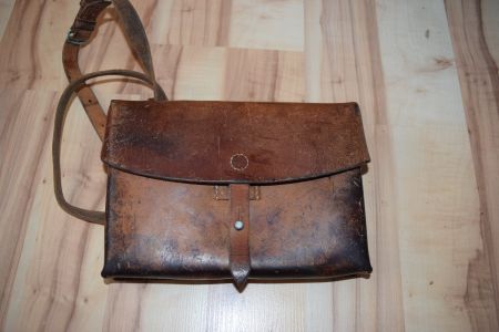 Sacoche en cuir vintage, style rétro