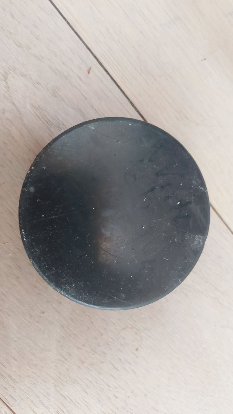 Bälle: Eishockey Puck "Stadt Bern" – Gebraucht aus Sutz von Lachsforelle 1
