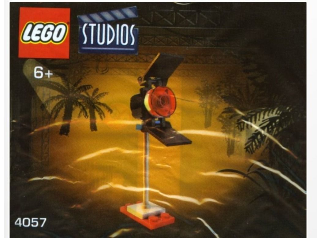 Lego Giocattoli: Lego Studios 4057 Spot light polybag, Japan – Nuovo e nell'imballaggio originale da Vallamand venduto da Minifigure