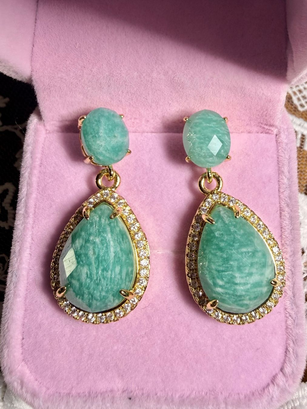 Ohrringe & -stecker: Boucles d’oreilles en Prenhite – Neu und originalverpackt aus St-Maurice von Sandrinette123 4