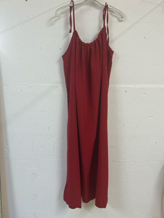 Rotes Sommerkleid, Grösse M, leicht und luftig!