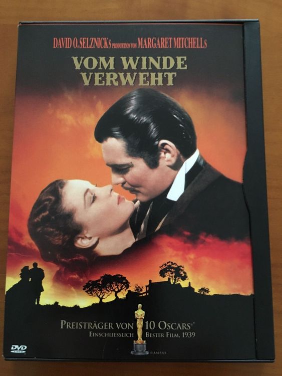 Vom Winde verweht (1939) - Dvd - Vivien Leigh, Clark Gable (Gebraucht ...