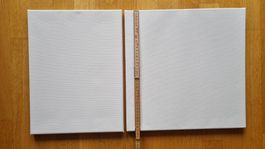 2x Canvas, 40x40cm und 30x40