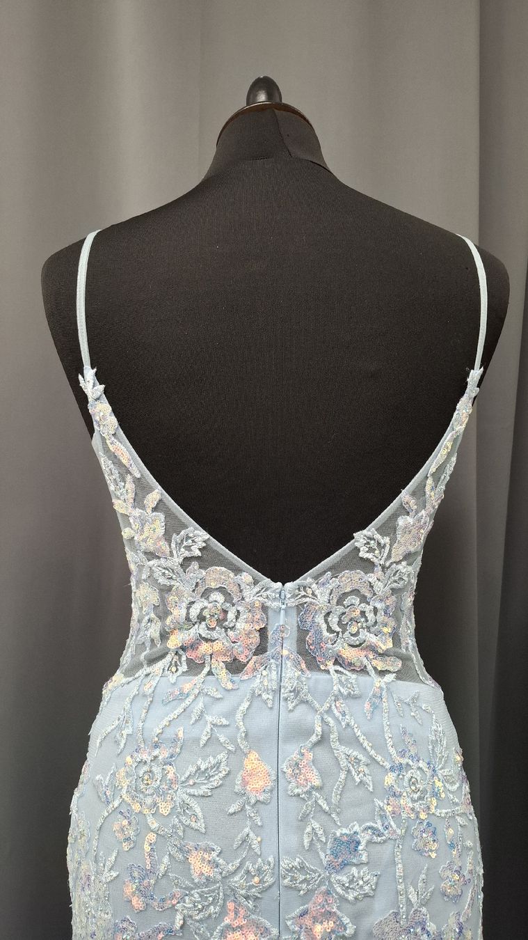 Vestiti: Neues, hellblaues Abendkleid, Grösse 36, perfekt! – Nuovo (secondo la descrizione) da Uster venduto da VMT. 5