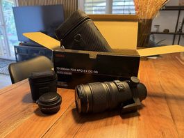 Sigma 70-200 F2.8 + téléconvertisseur 1.4x Nikon F ou Z