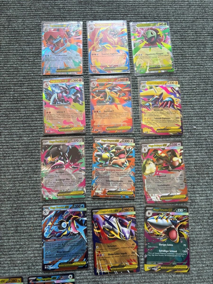 Pokémon Carte collezionabili: 38 Mega EX Pokemon Karten – Nuovo (secondo la descrizione) da Winterthur venduto da Nangooblu 2