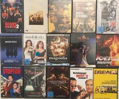 DVD - Sammlung, 45 DVD's, guter Zustand