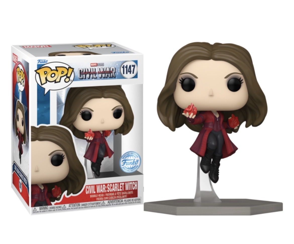 Funko Statuette: Funko Pop Marvel Wanda #1147 – Usato da Prangins venduto da car_tv79 5