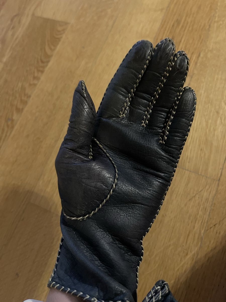 Guanti & manicotti: Handschuhe Lederhandschuhe Damen Winterhandschuhe Grösse S – Usato da Rüschlikon venduto da leo_mwz2 1