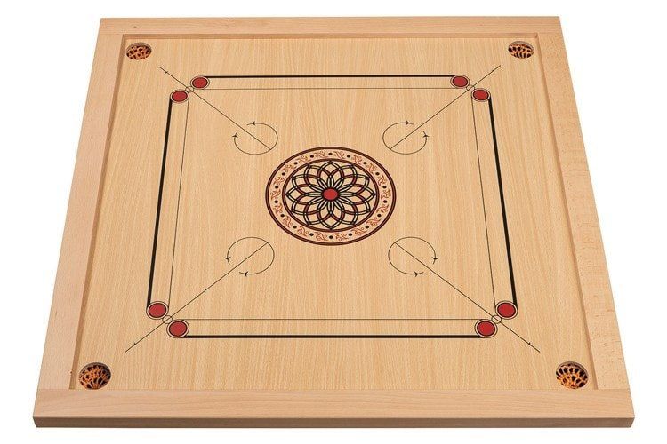 Spiele: Carambole carrom 82x82 cm – Neu und originalverpackt aus Pompaples von minifigureCH