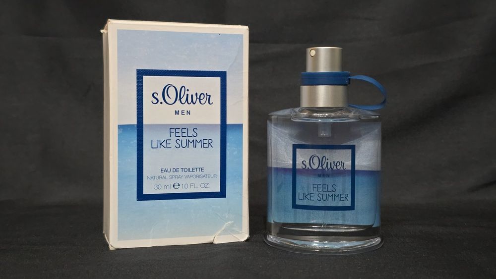s.Oliver FEELS LIKE SUMMER Men – Eau de Toilette (30ml) (Gebraucht) in ...
