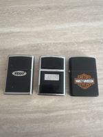 3 Zippo 1990 1992 2012 gebrauchter Zustand
