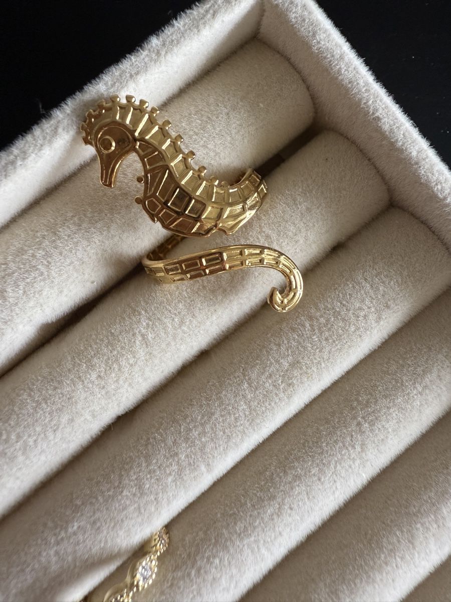 Anelli: Seahorse ring (neu) – Nuovo e nell'imballaggio originale da Biglen venduto da goz_h8dv