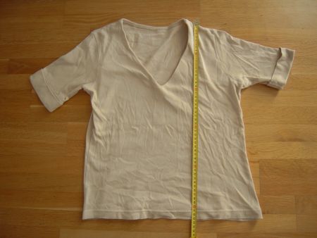 T-Shirt Beige Gr XS/S