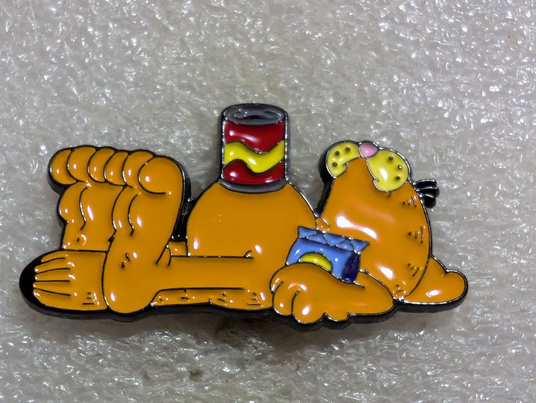 Placchette & Badge: Ansteckpin 105: Garfield – Usato da Oppligen venduto da Pin-Fall-Shop