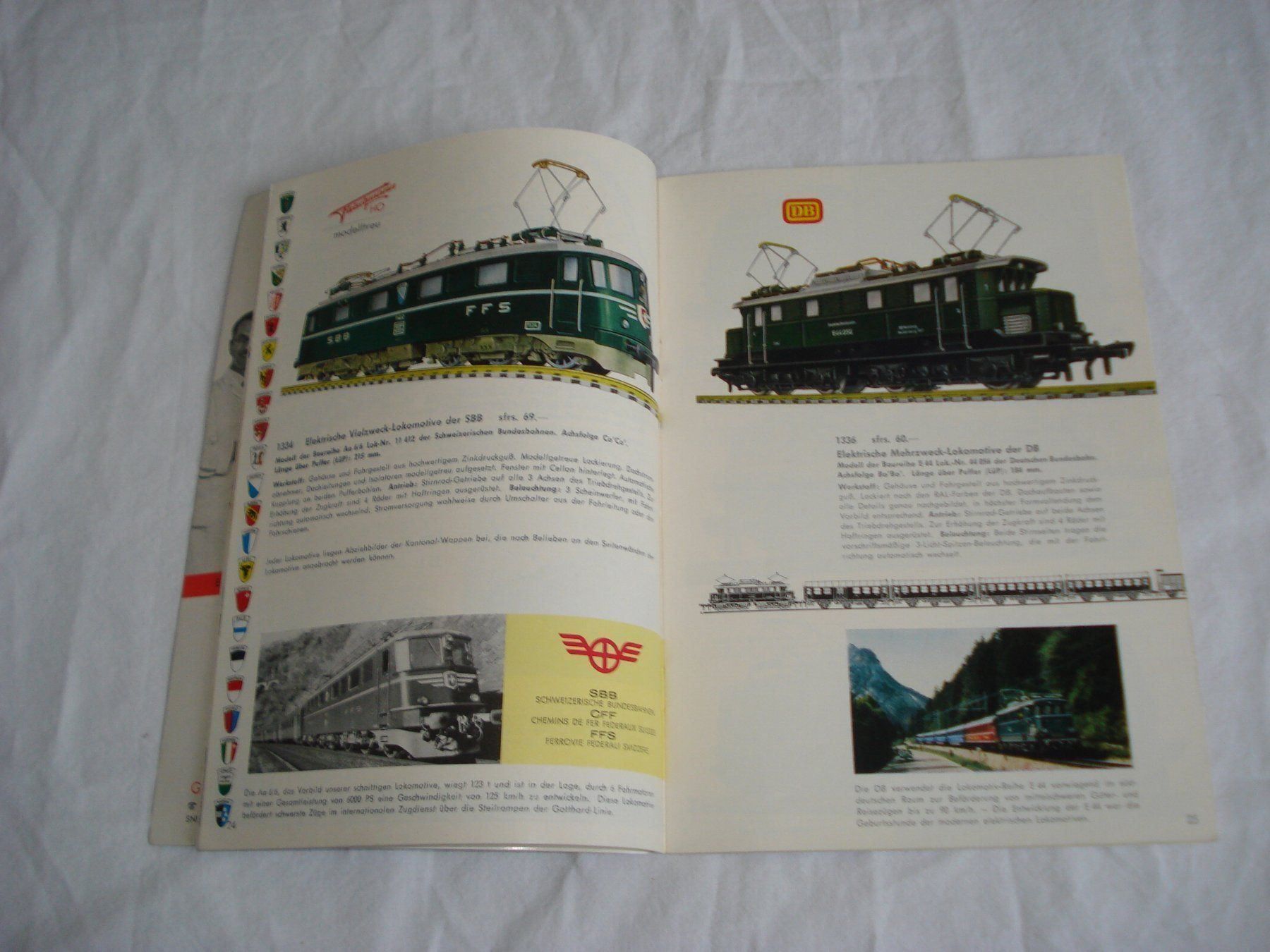 Fleischmann Modellini di ferrovie: Fleischmann Katalog 1964 - 1965 – Usato da Schenkon venduto da Elbarto007 1