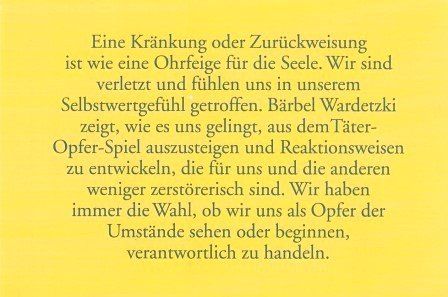 Bücher: Ohrfeige für die Seele – Neu und originalverpackt aus Mauren von Yeelen 3