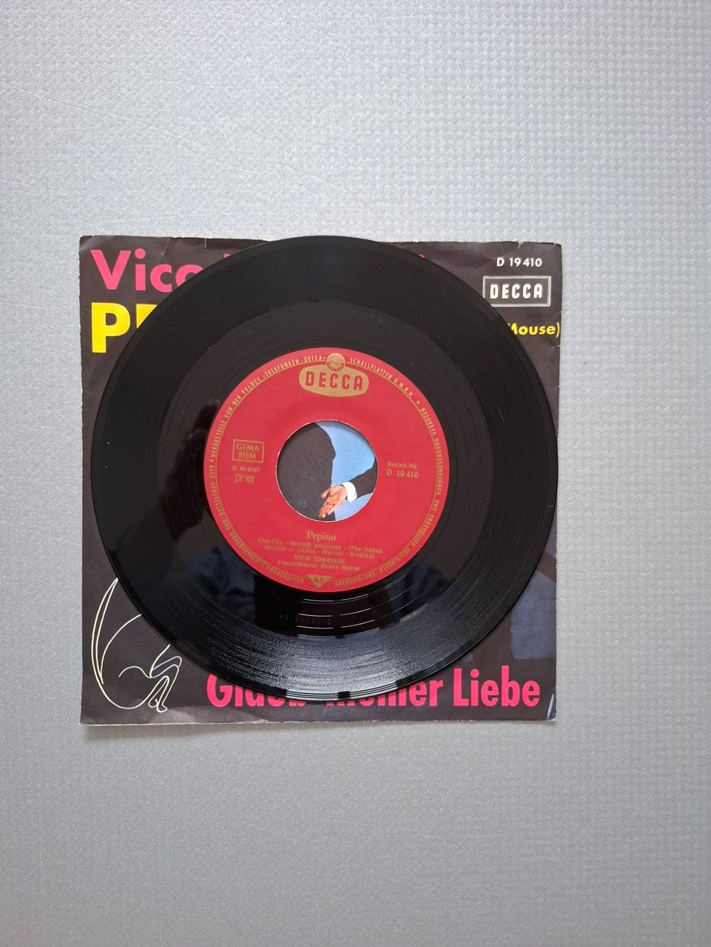 Dischi in vinile: Vico Torriani - Pepino – Usato da Arbon venduto da pendulum 1