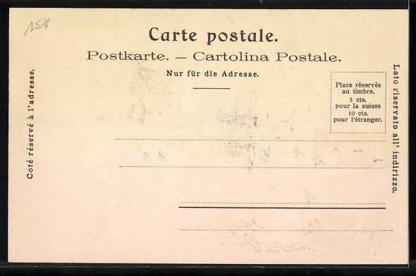 Cartoline postali: Litho Soleure, Gesamtansicht, Chocolat S – Usato da Berlin venduto da bartko-reher 1