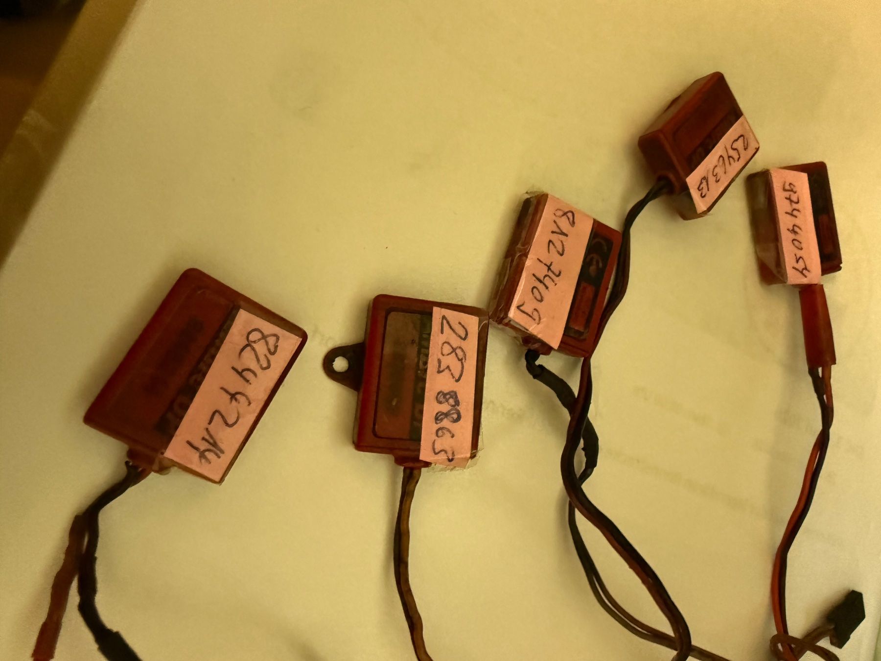 RC Modellbau: 6 stück Transponder – Gebraucht aus Wetzikon ZH von Biggfut