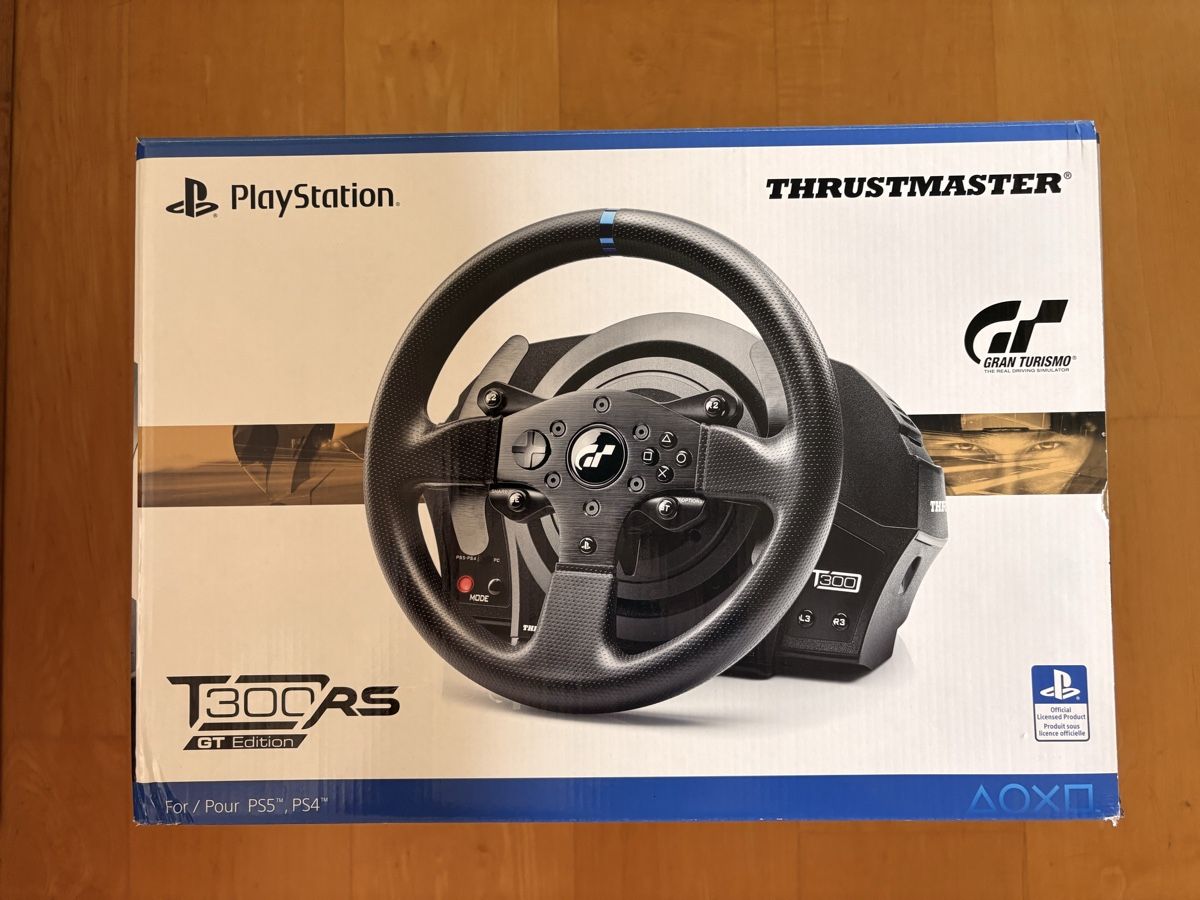 Thrustmaster Controller: Thrustmaster T300RS GT mit OVP – Neu (gemäss Beschreibung) aus Bönigen von akinom2011