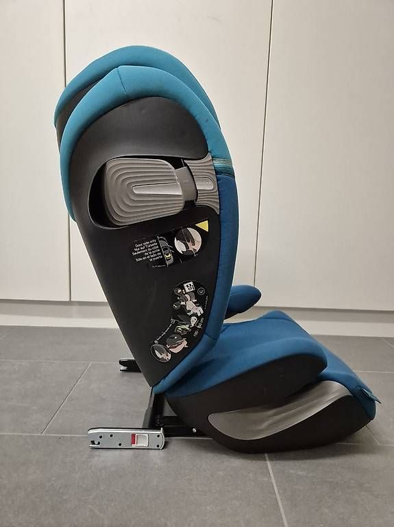 Cybex Sièges auto: CYBEX Solution S i-Fix Kinderautositz türkis – D'occasion à Arni AG par ann_q6dg 4