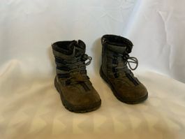 Elefanten Winterstiefel grau gefüttert gebrauchter Zustand