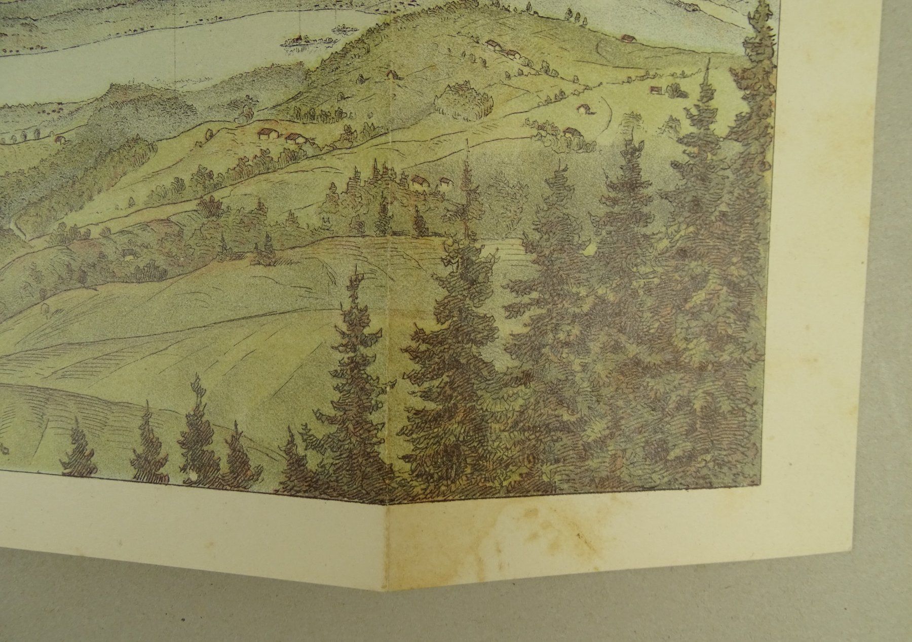 Libri: PANORAMA VOM GOTTSCHALKENBERG 1886 – Usato da Grüningen venduto da Kartensammler 9