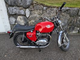 BSA A65 Lightning mit Spitfire Tank, Oldtimer 1968, ab MFK